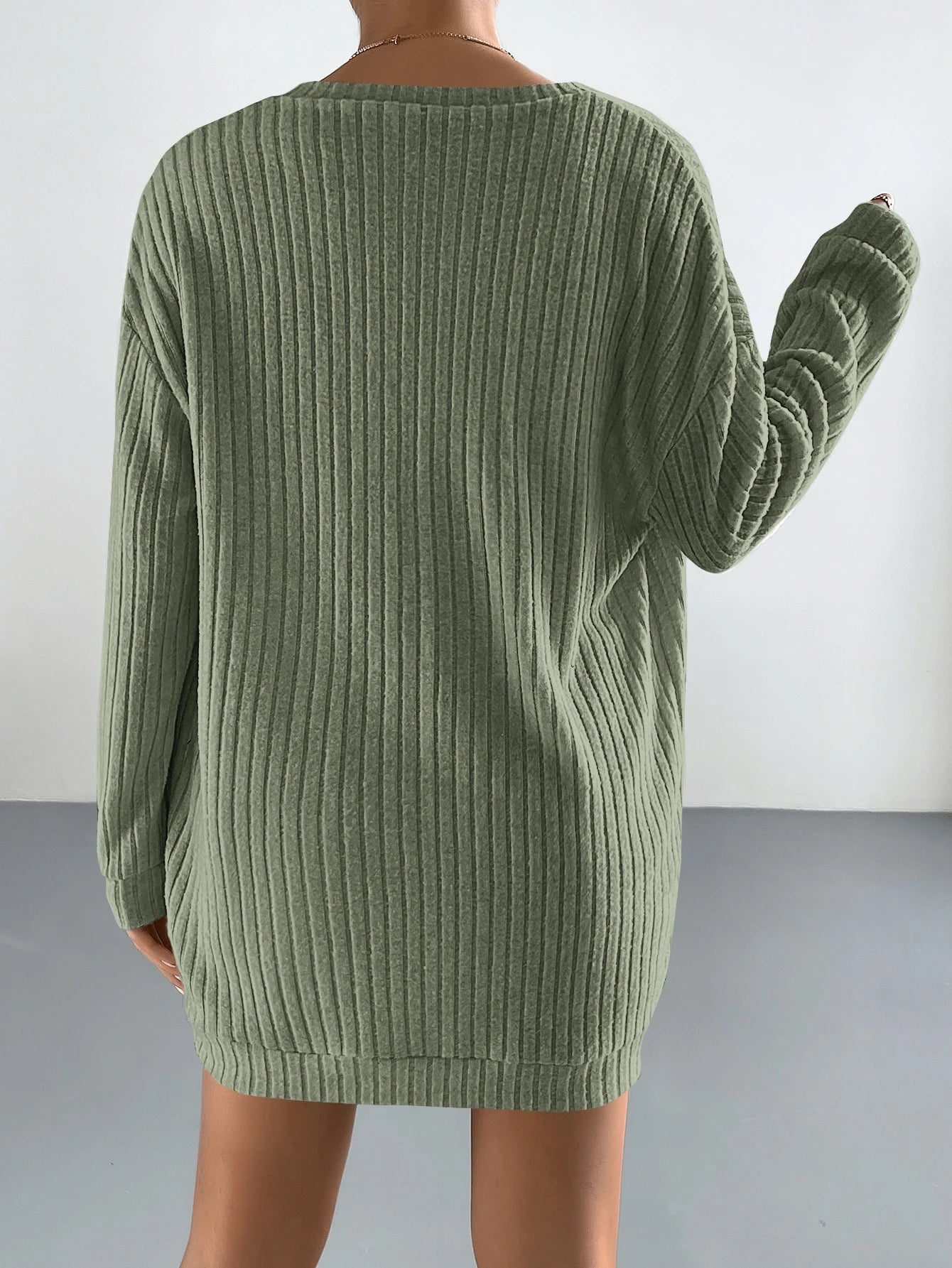 Ensemble 3 Pièces Côtelé – Cardigan, Bandeau & Short Décontractés