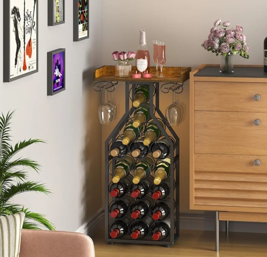 X-cosrack Wine Rack Freestanding Floor