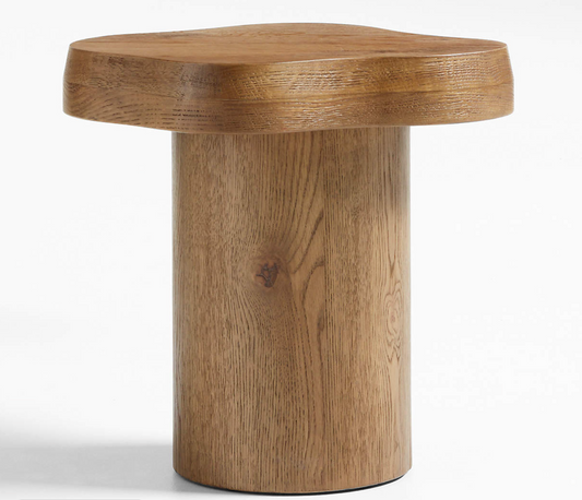 Brown Oak Wood 48" Coffee Table