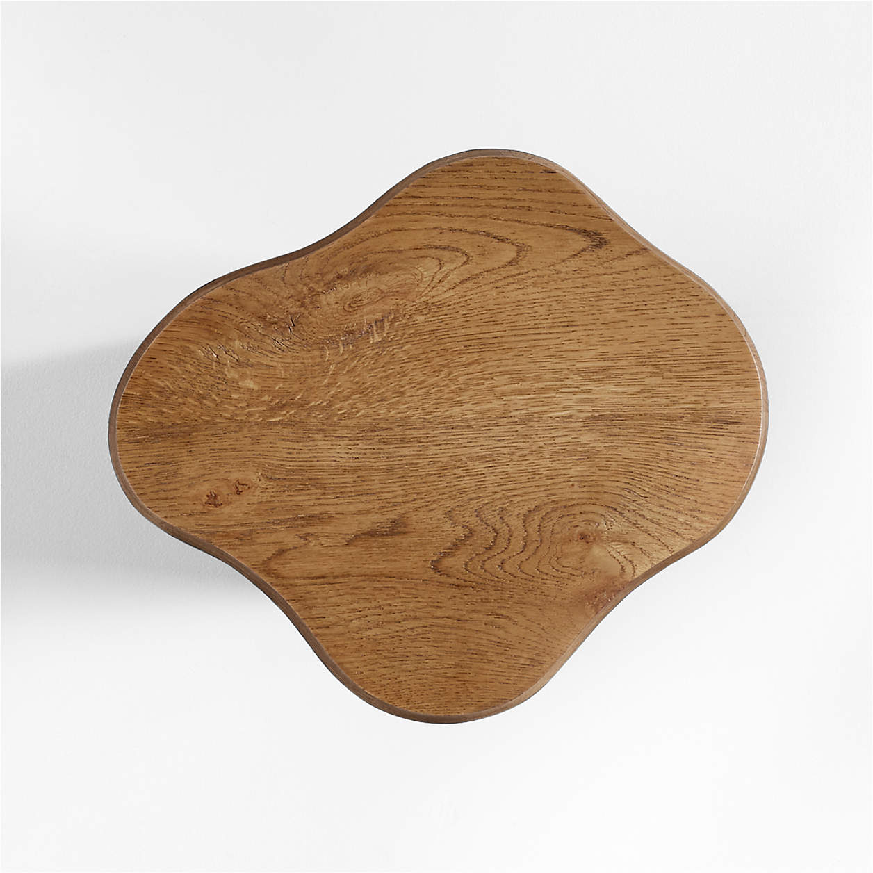 Brown Oak Wood 48" Coffee Table
