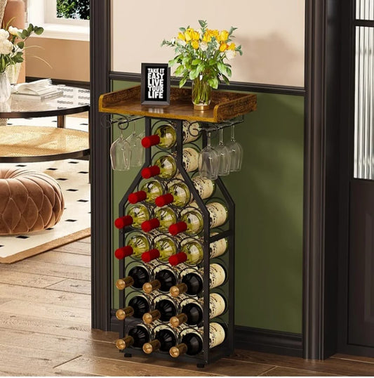 X-cosrack Wine Rack Freestanding Floor